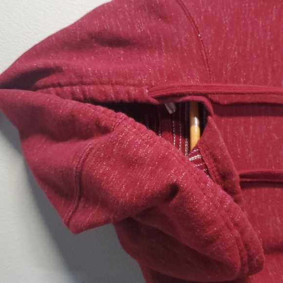 Springhill Outfitters shirt men's size xl (guessing) red hoodie rubberized Decor - Picture 6 of 10